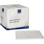 Γάζα μη αποστειρωμένη 17 κλωστών 8ply 10x10cm- Curi-Med Gauze Swabs - Επιθέματα απο υφασμένο υλικό (Κλασικά επιθέματα γάζας)