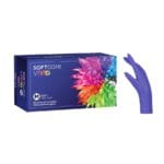 Γάντια νιτριλίου Soft Care Vivid Μπλέ Large (100 τεμ)