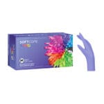 Γάντια νιτριλίου Soft Care Vivid Μωβ Small (100 τεμ)