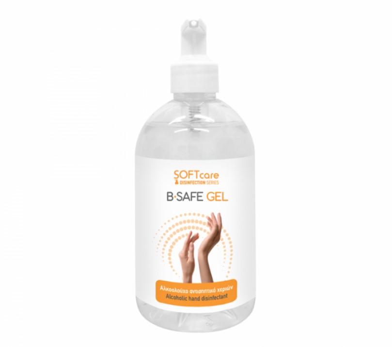 41200013_1 B-Safe Gel Αντισηπτικό χεριών 500ml (eth. 70%) - Image 1