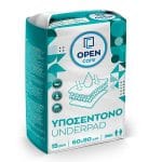 Υποσέντονα Open Care  60x90cm Economy - 43gr 15τεμ.