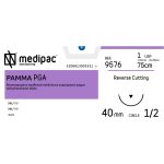 Ράμμα κόπτουσα ανάστροφη 1/2 κύκλου 40mm 1 75cm ιώδες