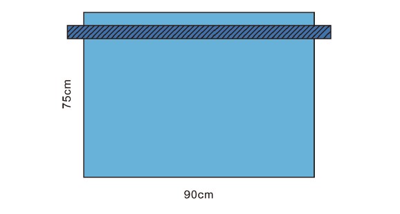 10300102_1-1.jpg Χειρουργικό πεδίο 75 x 90 cm - Image 1
