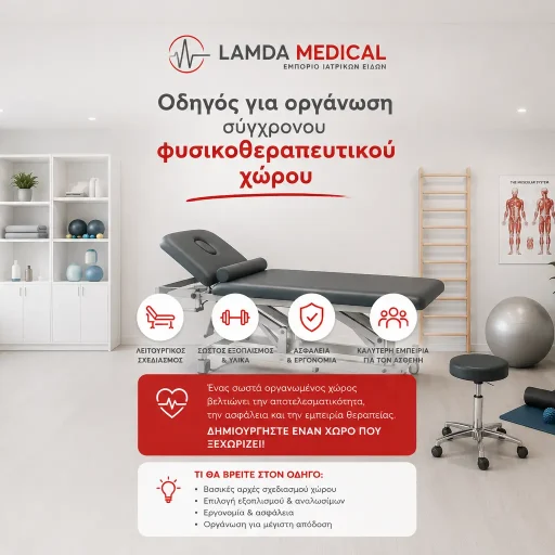 Οδηγός για οργάνωση σύγχρονου φυσικοθεραπευτικού χώρου